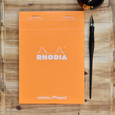 Rhodia No. 16 A5 Orange Dotpad Dot Grid Notepad