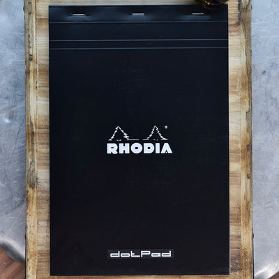 Rhodia No. 19 A4 Black Dot Grid Notepad