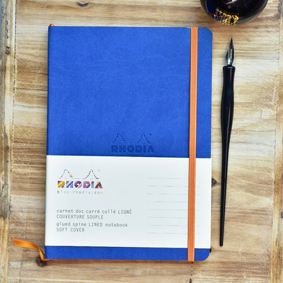 Rhodia Rhodiarama A5 Sapphire Lined Webnotebook