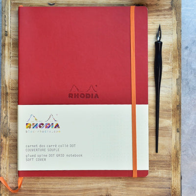 Rhodia Rhodiarama Large Poppy Lined Webnotebook