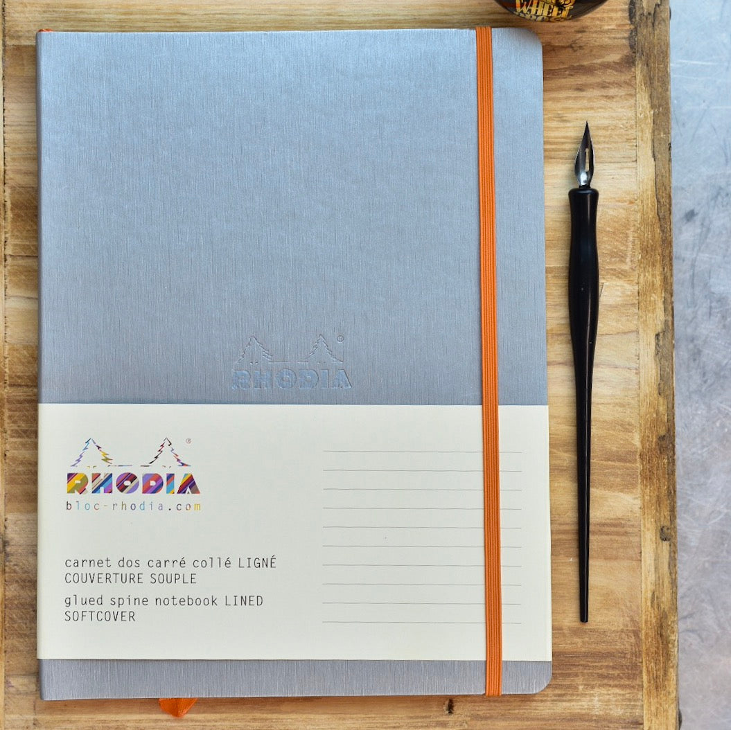 Rhodia Rhodiarama Large Silver Lined Webnotebook