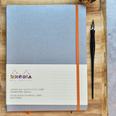 Rhodia Rhodiarama Large Silver Lined Webnotebook