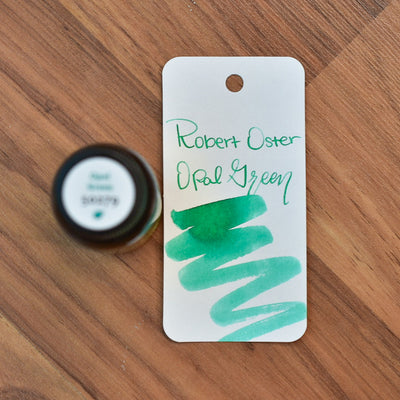 Robert Oster Opal Green Ink Bottle