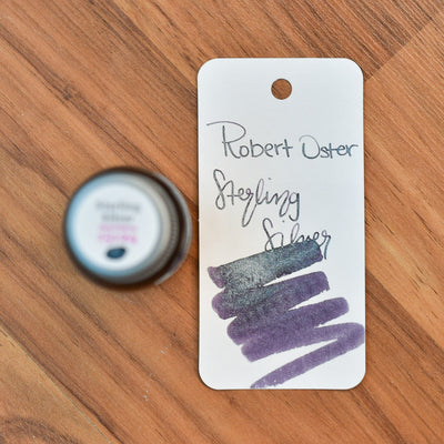 Robert Oster Sterling Silver Ink Bottle