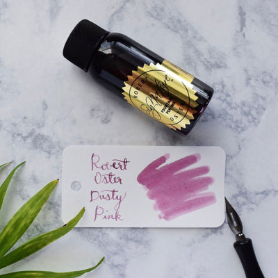 Robert Oster Dusty Pink 50ml Fountain Pen Ink Bottle-Robert Oster-Truphae