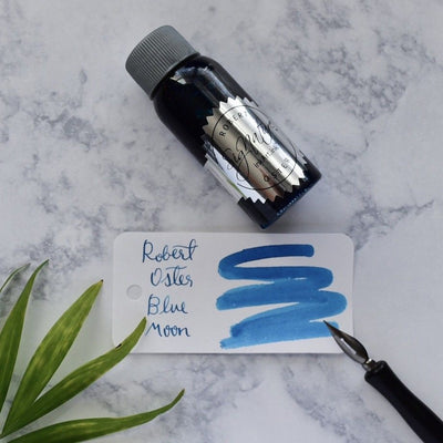 Robert Oster Shake N Shimmy Blue Moon 50ml Fountain Pen Ink Bottle-Robert Oster-Truphae