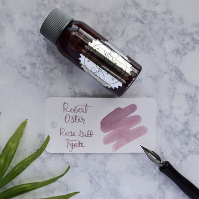 Robert Oster Shake N Shimmy Rose Gilt Tynte Pink 50ml Fountain Pen Ink Bottle-Robert Oster-Truphae