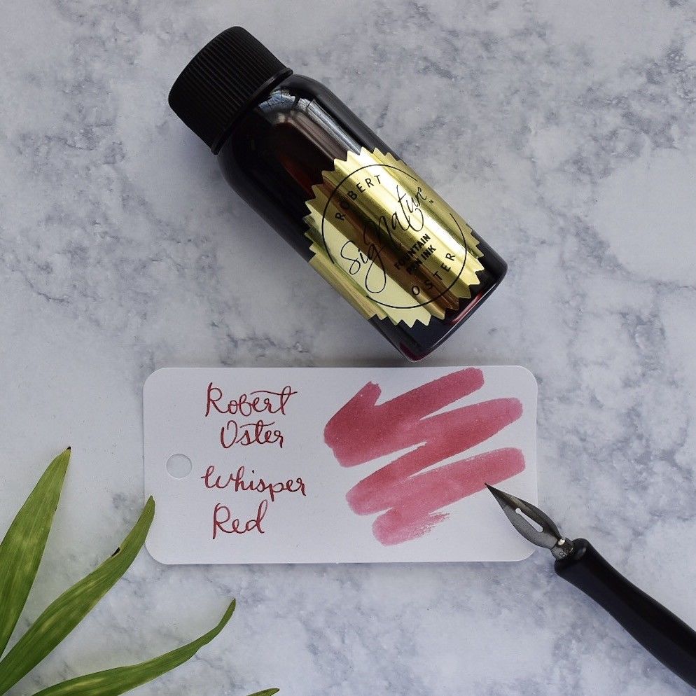 Robert Oster Whisper Red 50ml Fountain Pen Ink Bottle-Robert Oster-Truphae