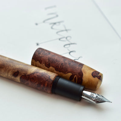 Ryan Krusac Legend L-16 Amboina Burl Fountain Pen