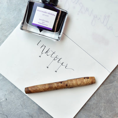 Ryan Krusac Legend L-16 Amboina Burl Fountain Pen