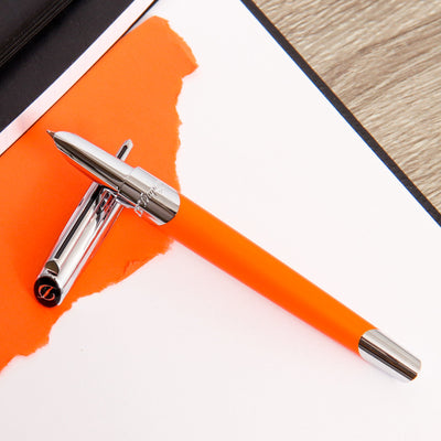 ST-Dupont-Defi-Millennium-Matte-Orange-Fountain-Pen