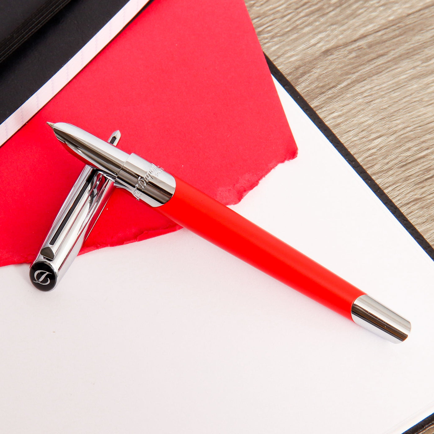 ST-Dupont-Defi-Millennium-Matte-Red-Fountain-Pen