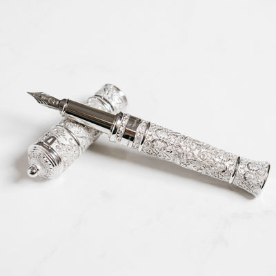 ST Dupont Ultra Exclusive Pirates Fountain Pen & Sculpture