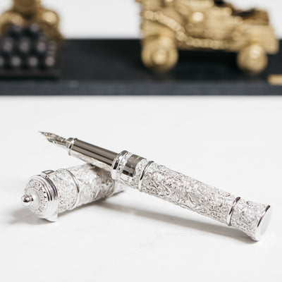 ST Dupont Ultra Exclusive Pirates Fountain Pen & Sculpture