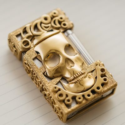 ST Dupont Haute Creation Mythic Skull Lighter