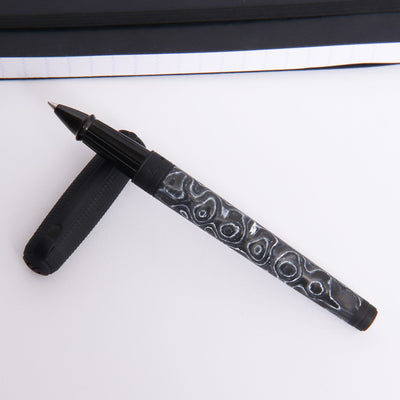 ST Dupont Line D Large Carbon Dark Storm Rollerball Pen