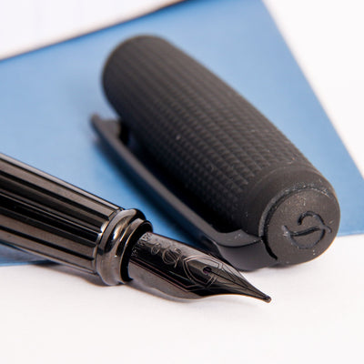 ST-Dupont-Line-D-Large-Carbon-Glacial-Cave-Fountain-Pen-Nib-Details