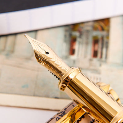 ST Dupont Line D Limited Edition William Shakespeare Fountain Pen Nib