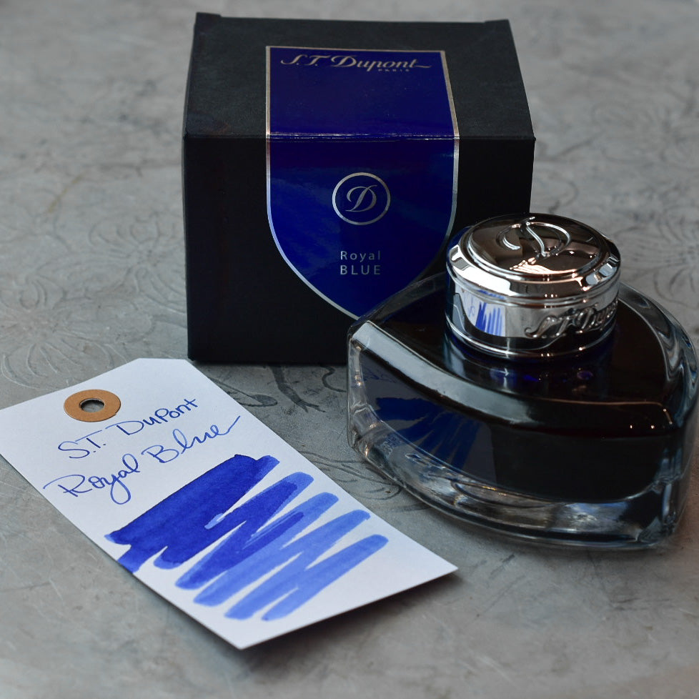 ST Dupont Royal Blue Ink Bottle