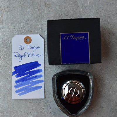 ST Dupont Royal Blue Ink Bottle