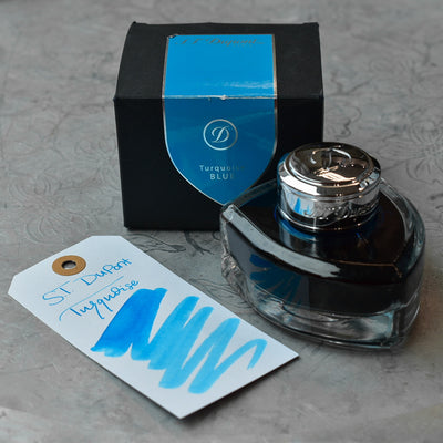 ST Dupont Turquoise Ink Bottle