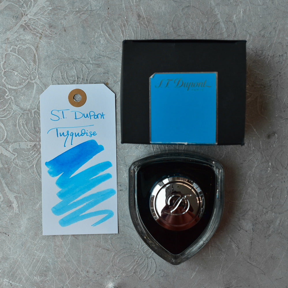 ST Dupont Turquoise Ink Bottle