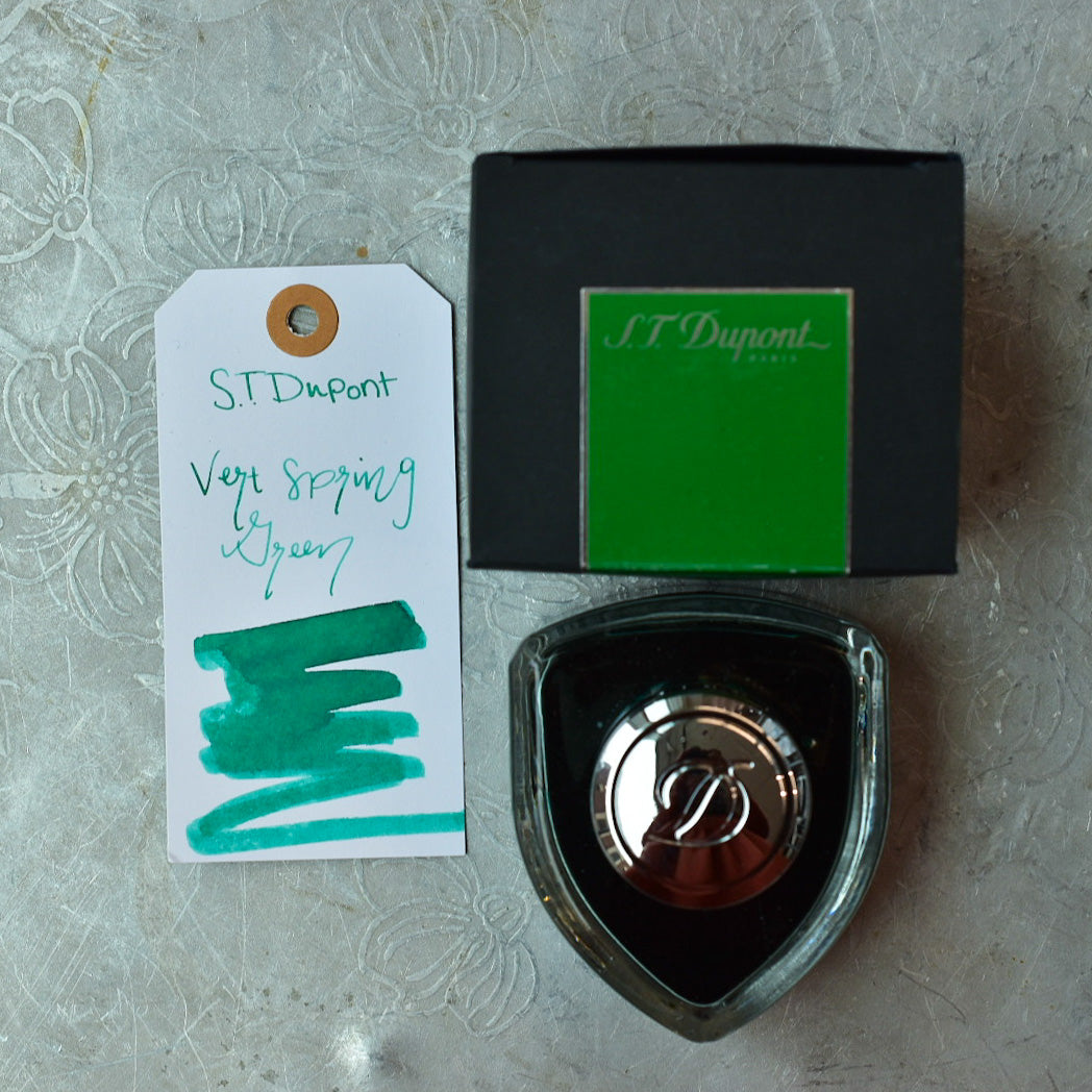 ST Dupont Vert Spring Green Ink Bottle