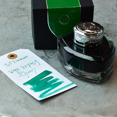 ST Dupont Vert Spring Green Ink Bottle