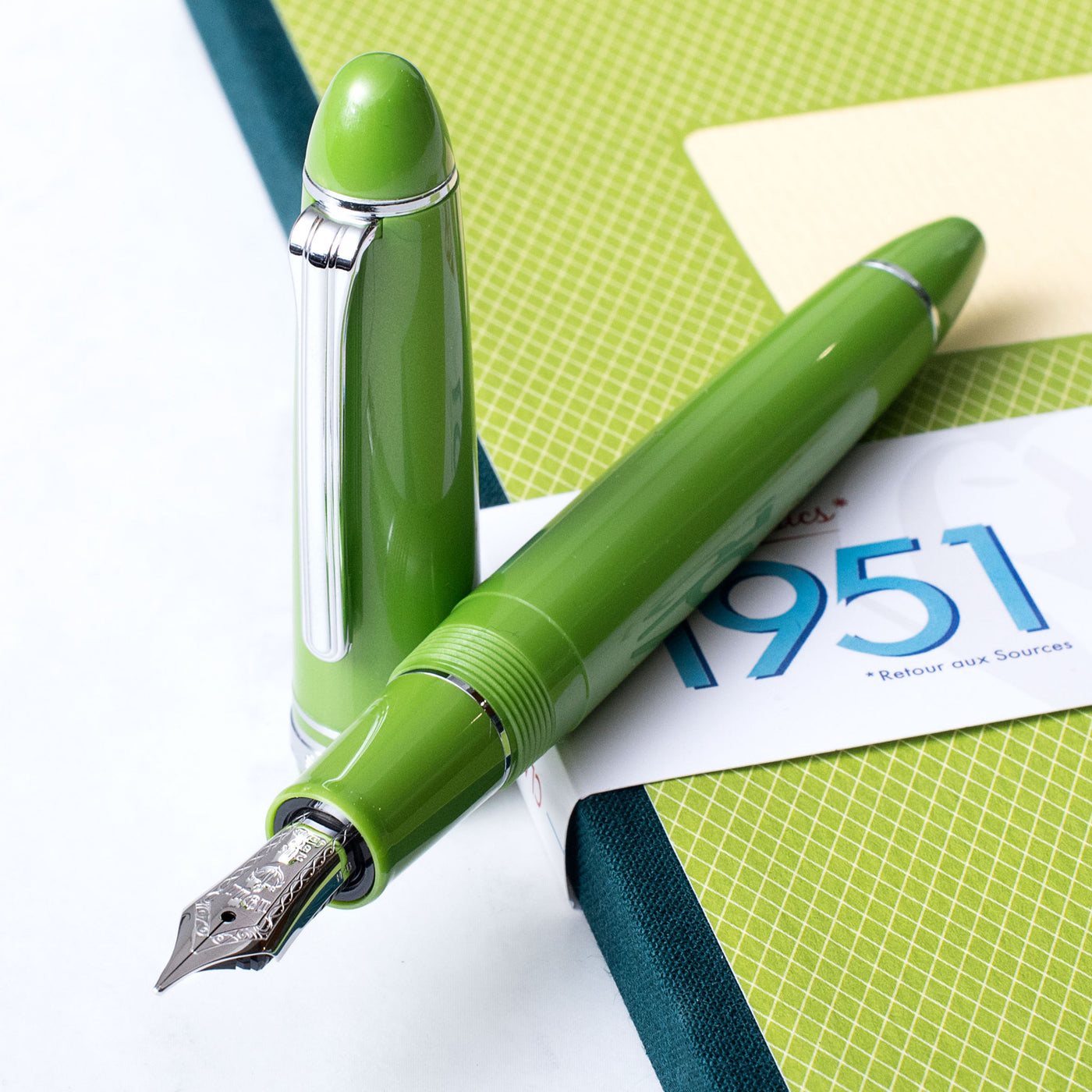 Sailor 1911L Key Lime Fountain Pen