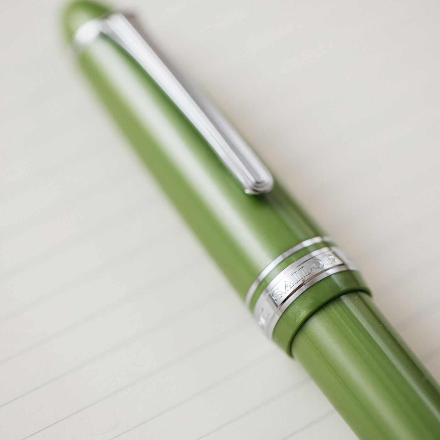 Sailor 1911L Key Lime Fountain Pen