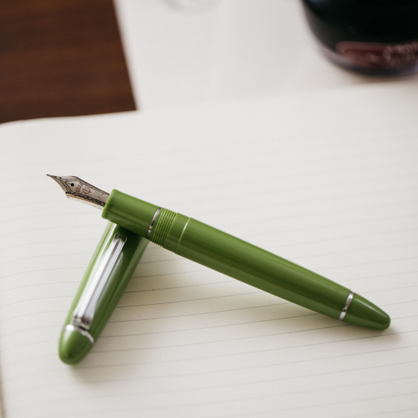 Sailor 1911L Key Lime Fountain Pen