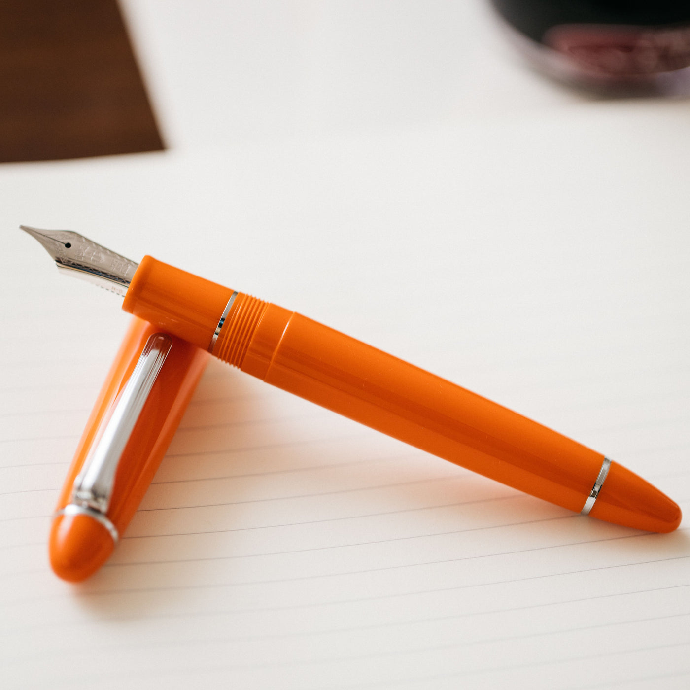 Sailor 1911L Tangerine Fountain Pen