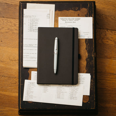 Sailor 1911S Anchor Gray Fountain Pen