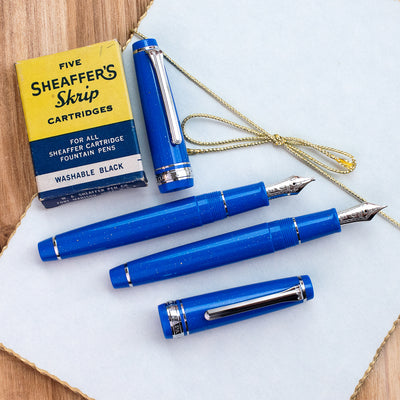 Sailor Professional Gear Slim Blue Dwarf Fountain Pen