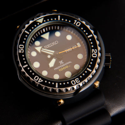 Seiko Prospex 1986 Quartz Diver's 35th Anniversary Limited Edition Watch With Additional Band