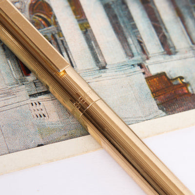 Sheaffer TRZ Gold Electroplated Ballpoint Pen - Preowned Logo