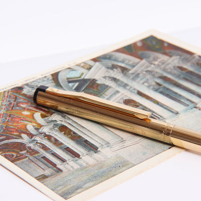 Sheaffer TRZ Gold Electroplated Mechanical Pencil - Preowned Clip