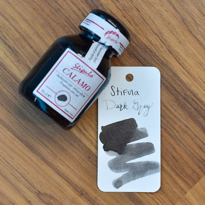 Stipula Calamo Dark Grey Ink Bottle