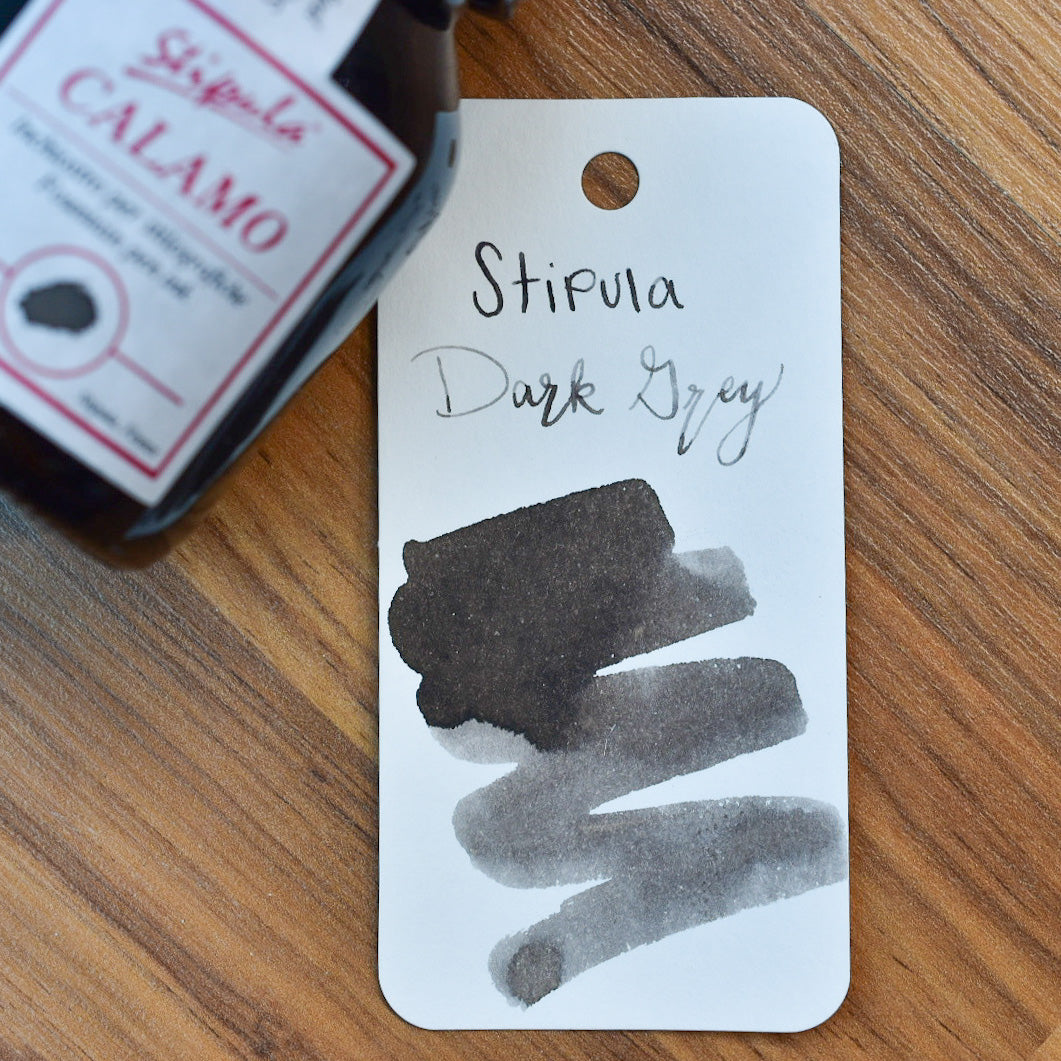 Stipula Calamo Dark Grey Ink Bottle