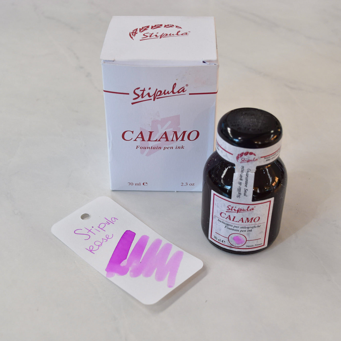 Stipula Calamo Rose Ink Bottle