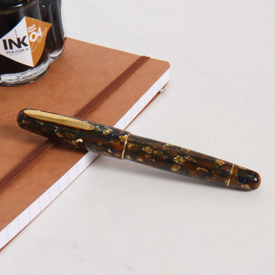 Stipula Etruria Champagne Celluloid Fountain Pen Capped