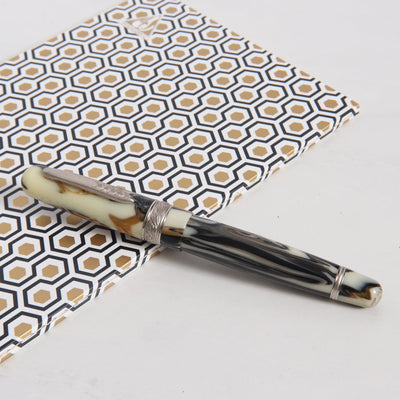 Stipula Etruria Magnifica Pyrite Fountain Pen Capped