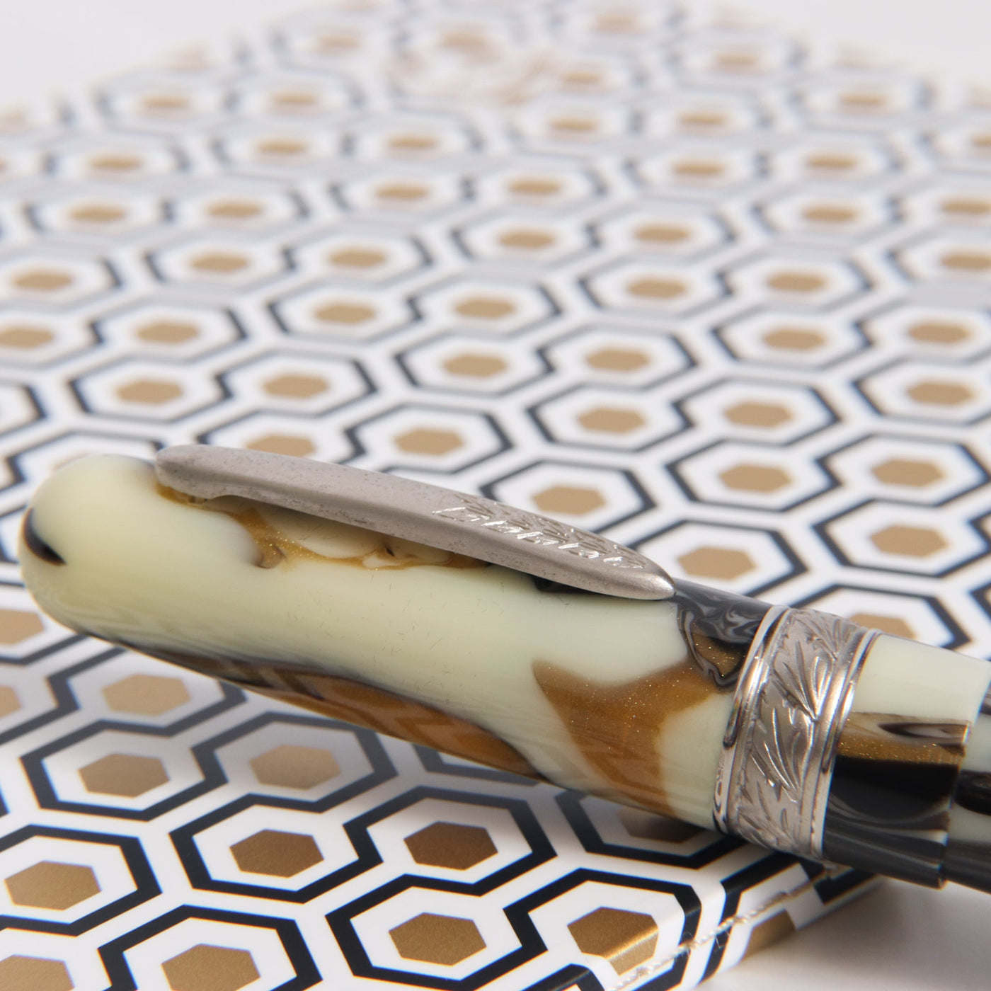 Stipula Etruria Magnifica Pyrite Fountain Pen Clip