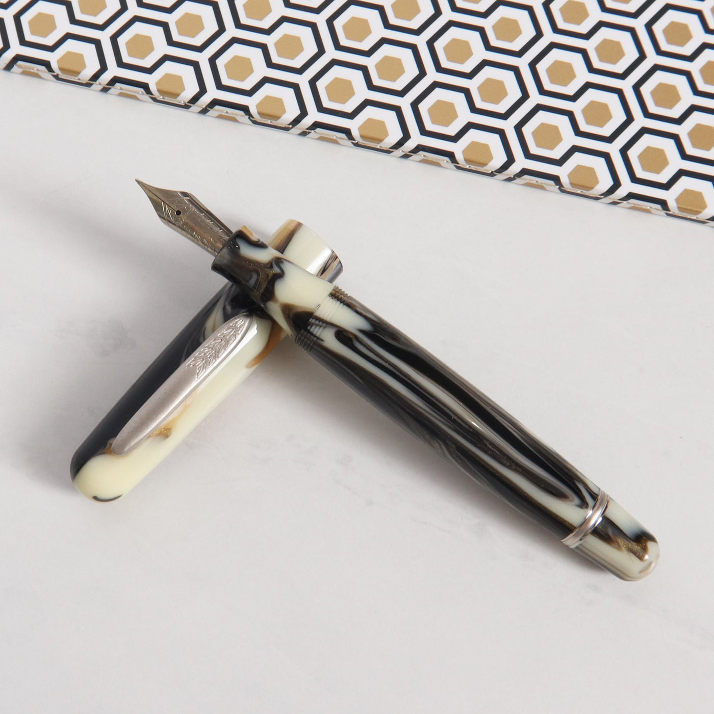Stipula Etruria Magnifica Pyrite Fountain Pen