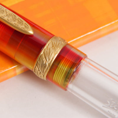 Stipula Etruria Prisma Magma Fountain Pen Center Band