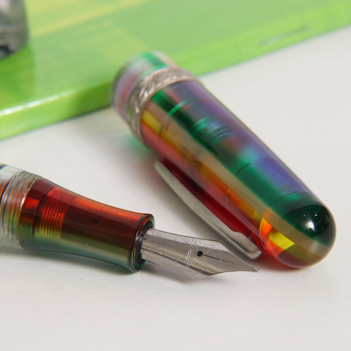 Stipula Etruria Prisma di Luce Fountain Pen Nib Details