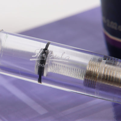 Stipula Etruria Rainbow Transparent Clear Fountain Pen Engraving