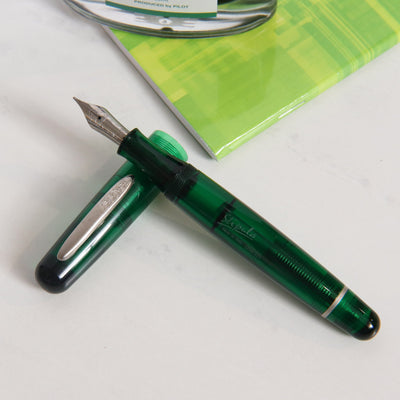 Stipula Etruria Rainbow Transparent Green Fountain Pen