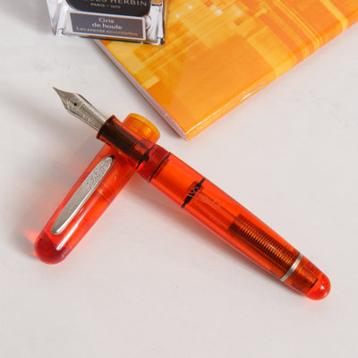Stipula Etruria Rainbow Transparent Orange Fountain Pen