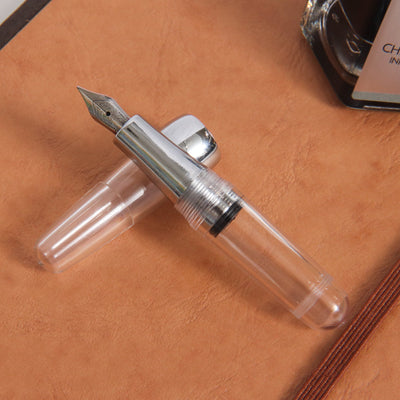 Stipula Superleggera Stealth Chrome Fountain Pen